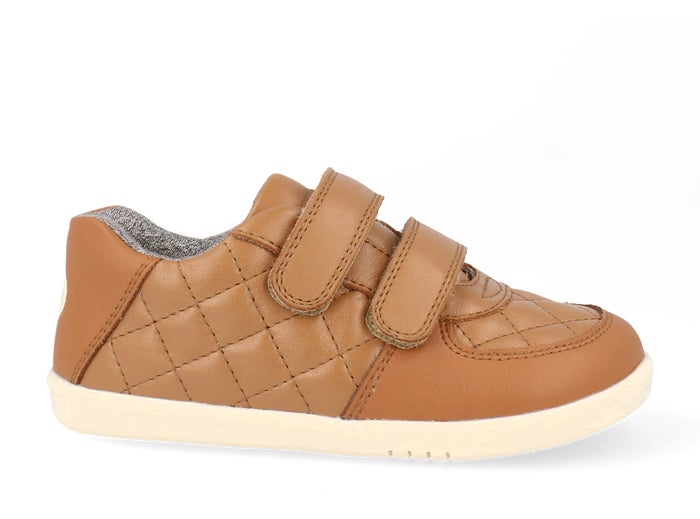 Bobux I Walk Stitch Caramel Trainers