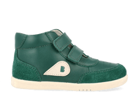 Bobux I Walk Champ High Deep Emerald + Chalk Trainers
