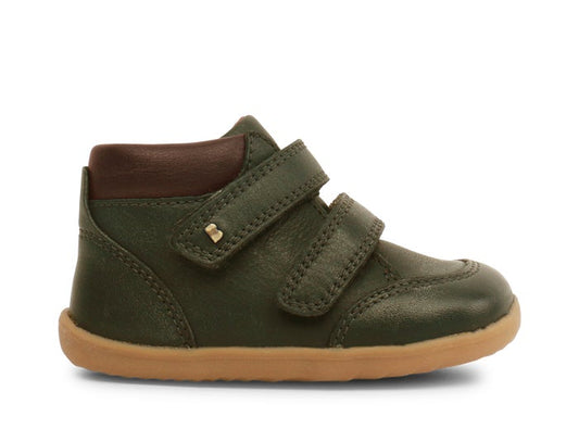 Bobux Step Up Timber Olive Boots