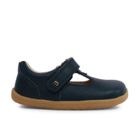 Bobux Step Up Louise Navy T-Bar Shoes
