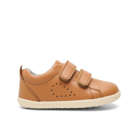 Bobux SU Grass Court Caramel Trainers