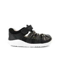 Bobux Step Up Summit Navy + Charcoal Sandals