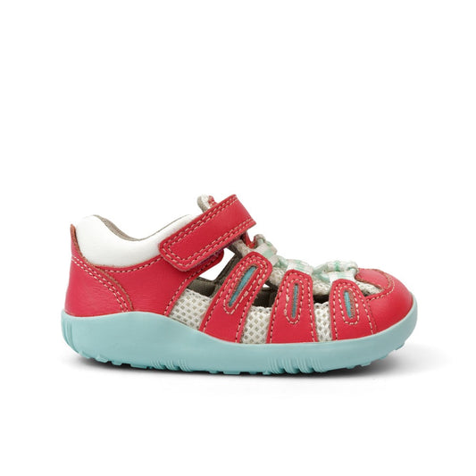 Bobux Step Up Summit Guava + Mist Sandals