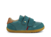 Bobux Step Up Riley Slate + Caramel Trainers