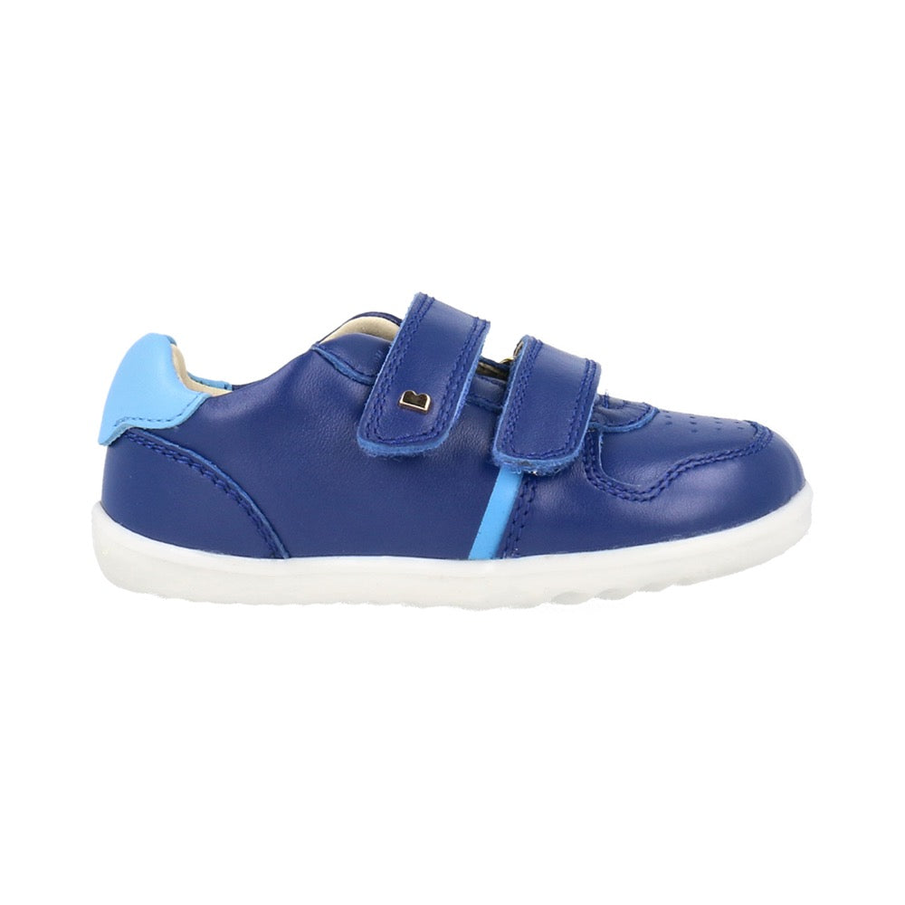 Bobux Step Up Blueberry + Powder Blue Riley Trainers