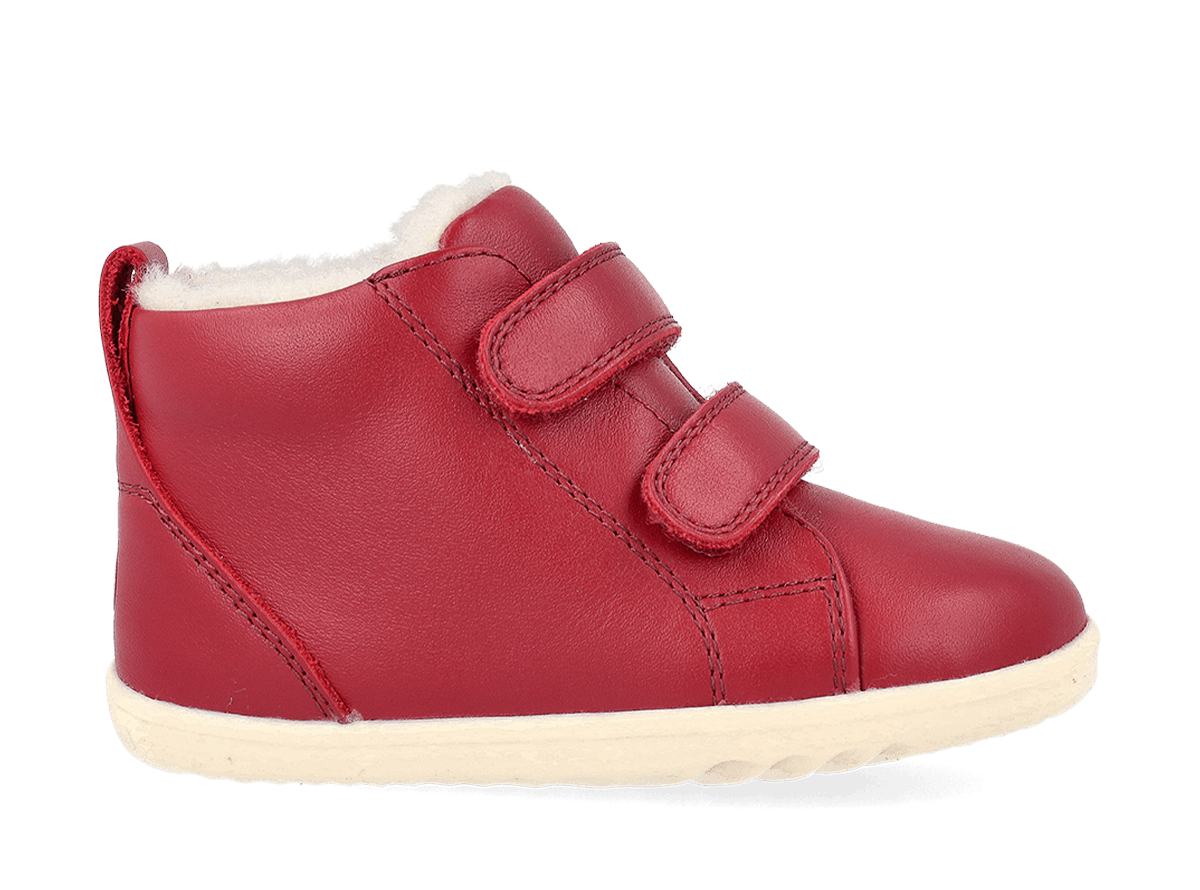Bobux Step Up Cranberry Grass Court High Arctic Boots