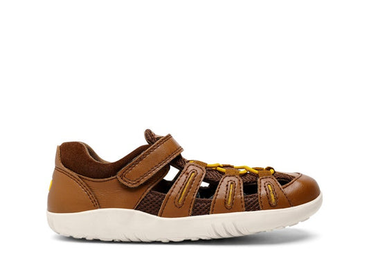 Bobux KP Summit Caramel + Toffee Sandals