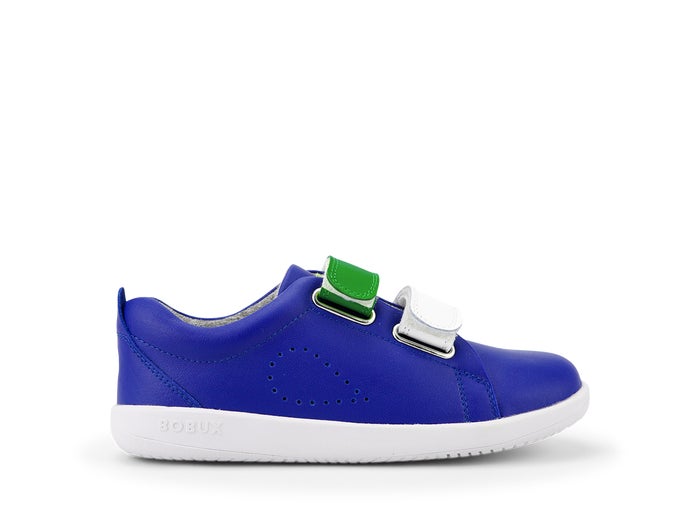 Bobux KP Grass Court Switch Blueberry (Emer+White) Trainers