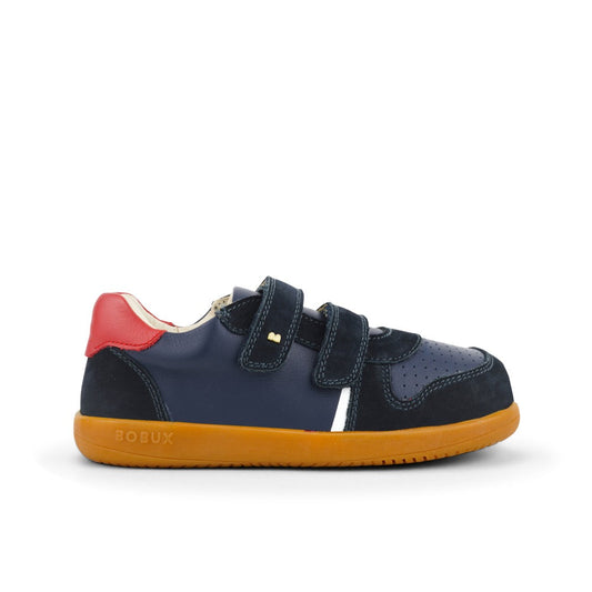 Bobux KP Riley Navy + Red Trainers