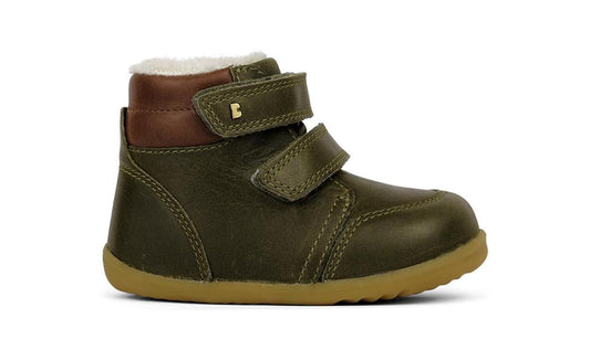 Bobux Step Up Timber Arctic Olive Boots