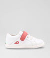 Bobux I Walk Champ Optical White-Ocean Coral Trainers