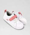 Bobux I Walk Champ Optical White-Ocean Coral Trainers