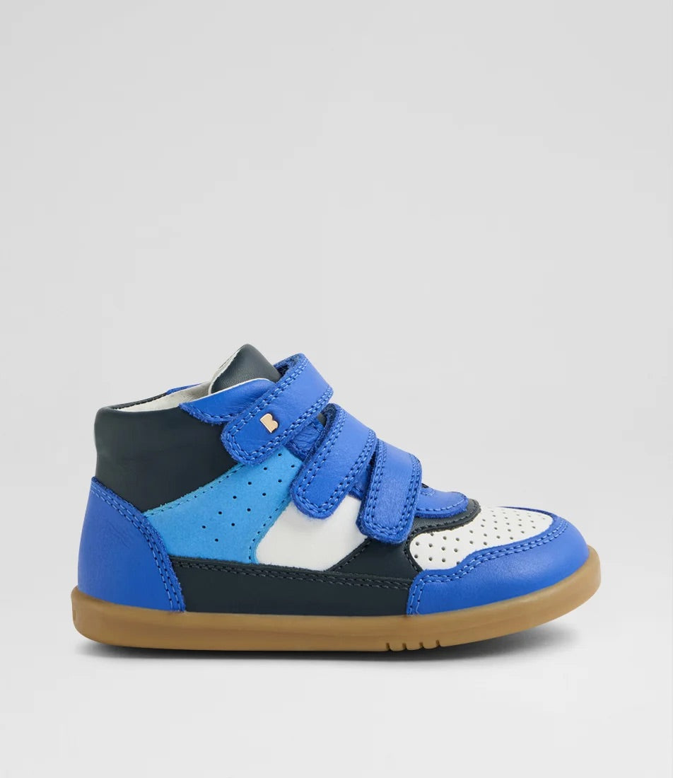 Bobux I Walk Harley dazzling Blue Boots