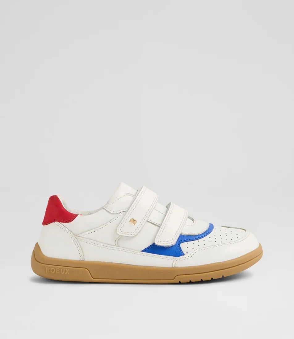 Bobux KP White-Salsa Hunter Trainers