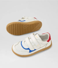 Bobux KP White-Salsa Hunter Trainers