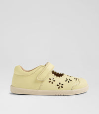 Bobux I Walk Wax Yellow Heather Mary Janes