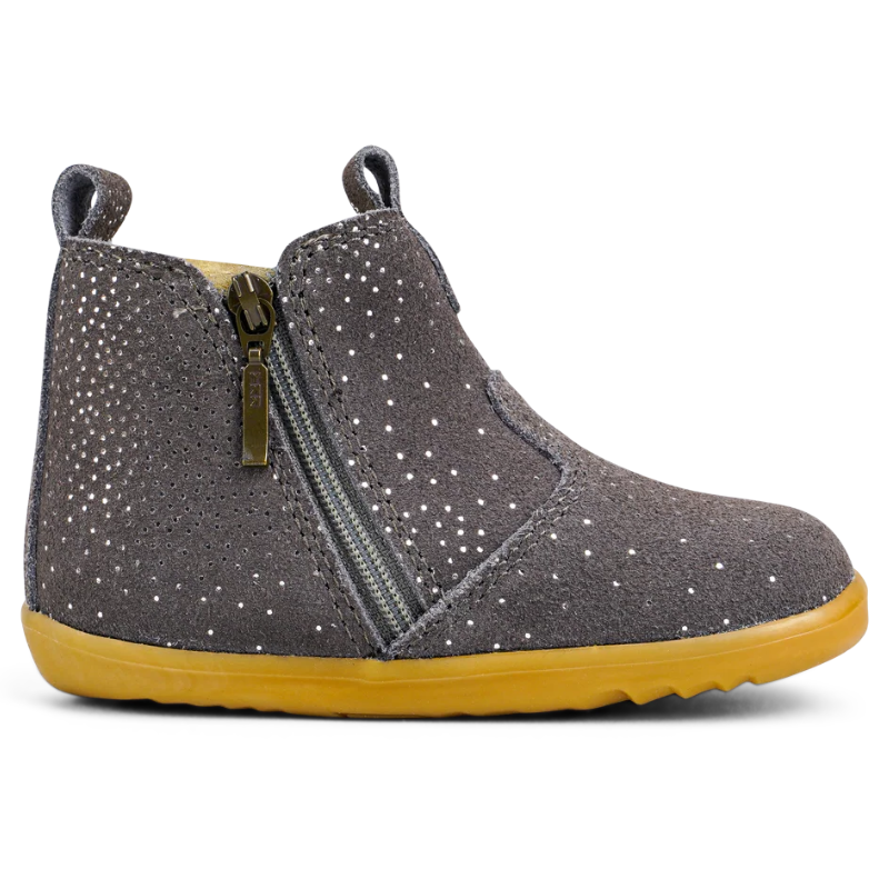 Bobux Step Up Jodhpur Charcoal Starburst Boots