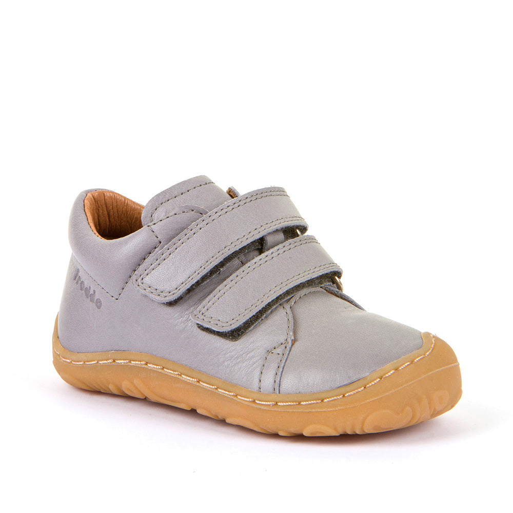 Froddo Light Grey Minni Velcro Trainers