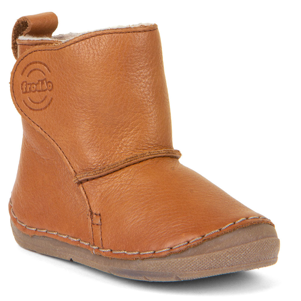 Froddo Kart Text Winter Boots Cognac