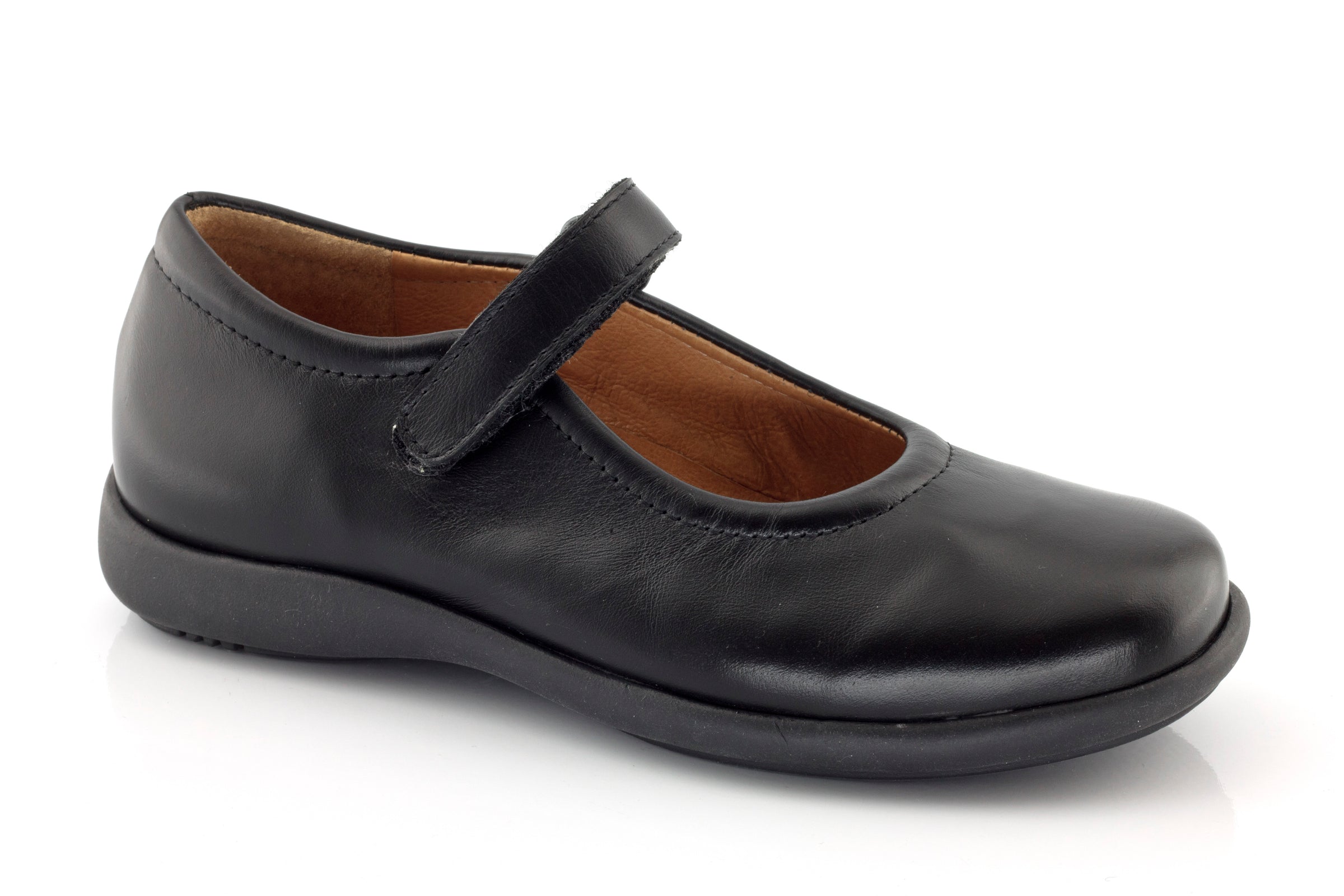 Froddo Black Leather Mary Janes