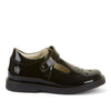 Froddo Evia Black Patent Leather T-Bar School Shoe