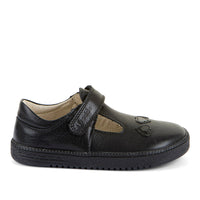 Froddo Barefoot Loop Sandra Black School Shoes