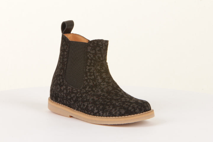 Froddo Black Suede Chelsea Boots
