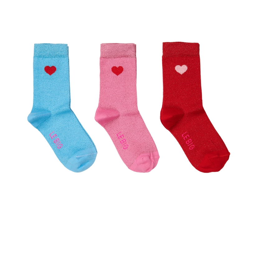 LE BIG Shirley Multicolour sock 3-pack