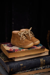 Petit Nord Copenhagen Amber Suede Mini Lace Boots