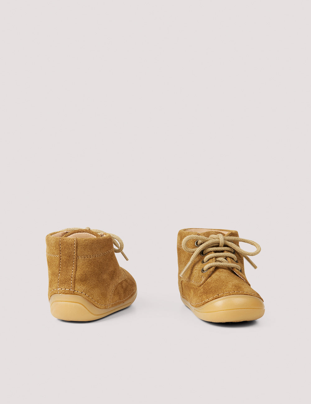 Petit Nord Copenhagen Amber Suede Mini Lace Boots