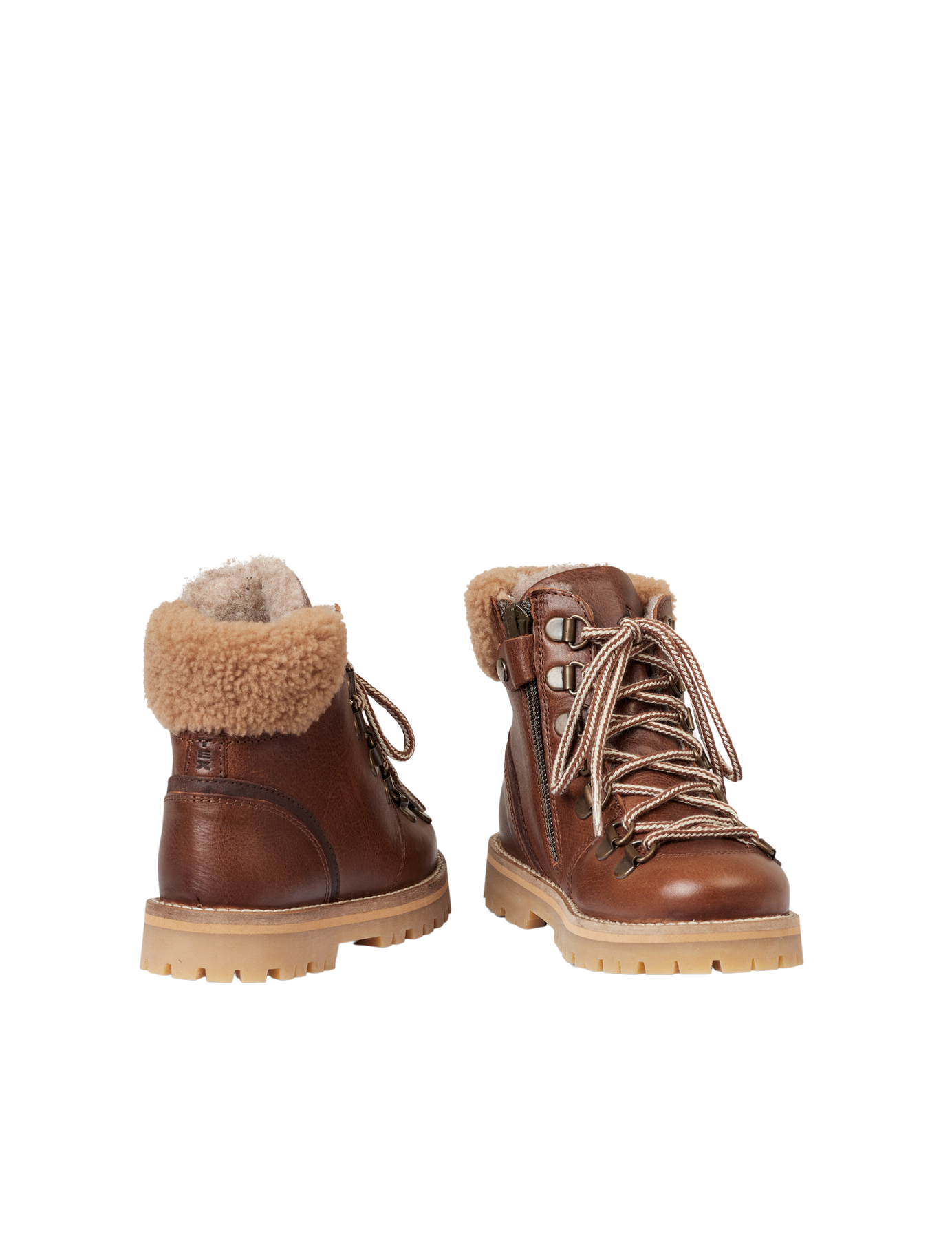 Petit Nord Copenhagen Hazelnut Shearling Winter Boots