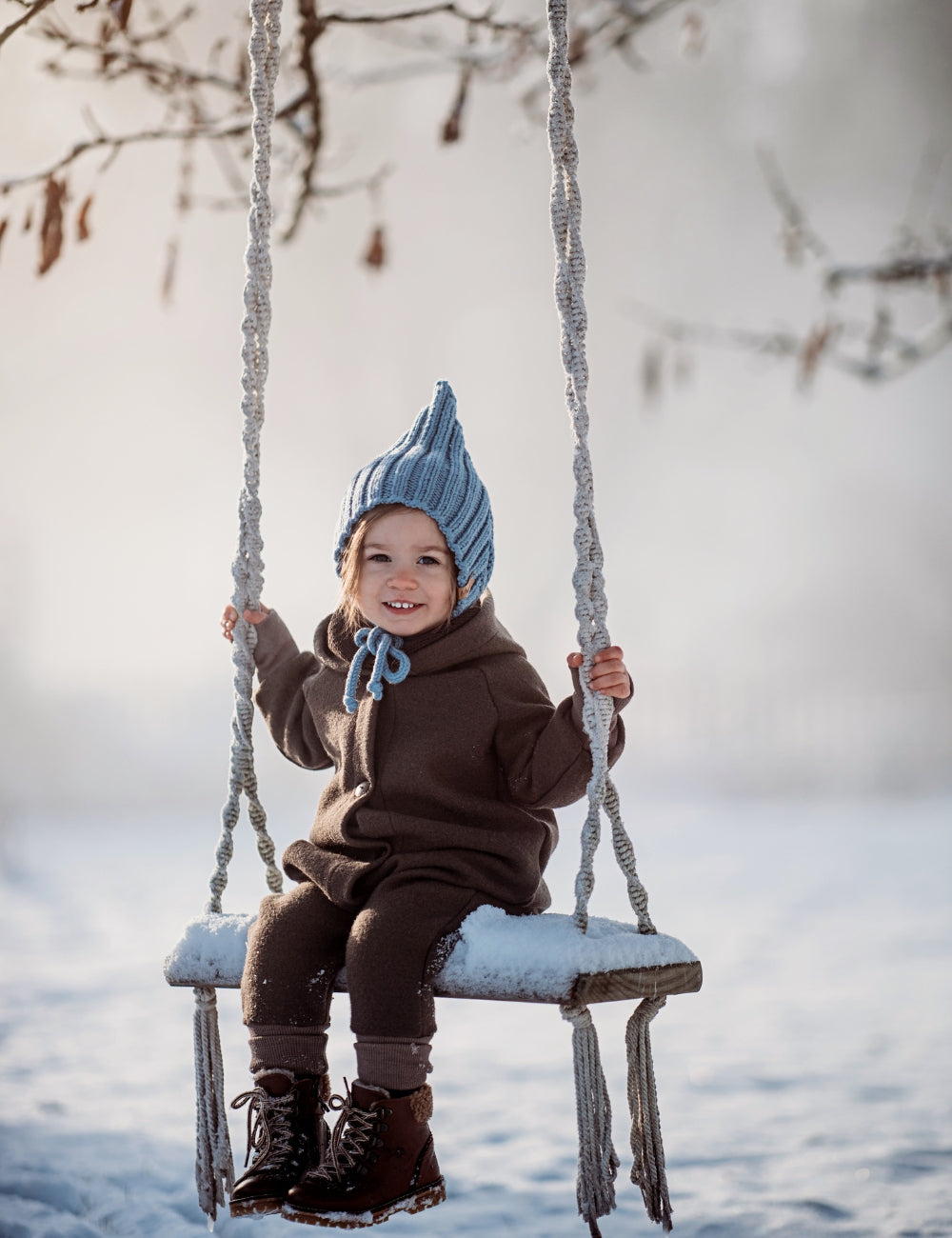 Petit Nord Copenhagen Hazelnut Shearling Winter Boots