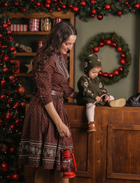 Petit Nord Copenhagen Cognac T-bar Bow Shoes