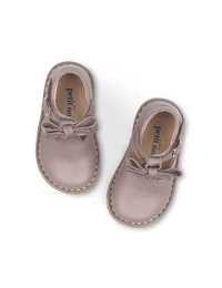 Petit Nord Copenhagen Lavender T-bar Bow Shoes