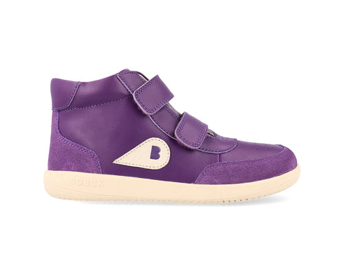 Bobux KP Champ High Murasaki Purple + Chalk Trainers