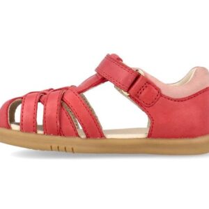 Bobux I Walk Cross Jump Mineral Red + Rose Sandals