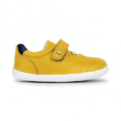 Bobux Step Up Chartreuse + Navy Ryder Trainers