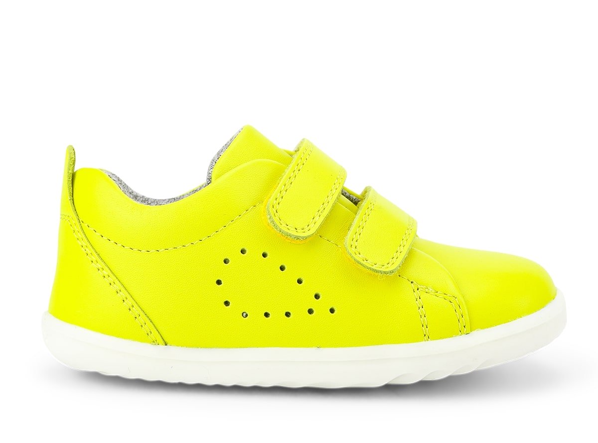 Bobux Step Up Grass Court Neon Trainers