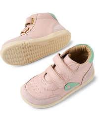 Bobux I-Walk Champ Ballet Pink Hi Top Trainers