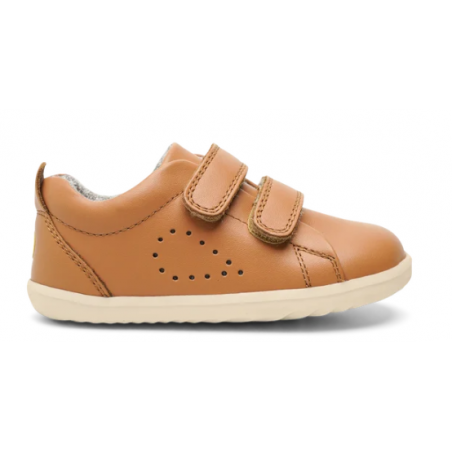 Bobux Step Up Grass Court Caramel Trainers