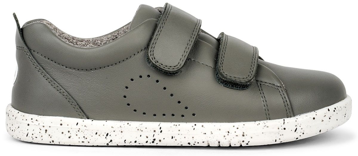 Bobux I Walk  Grass Court Smoke Trainers