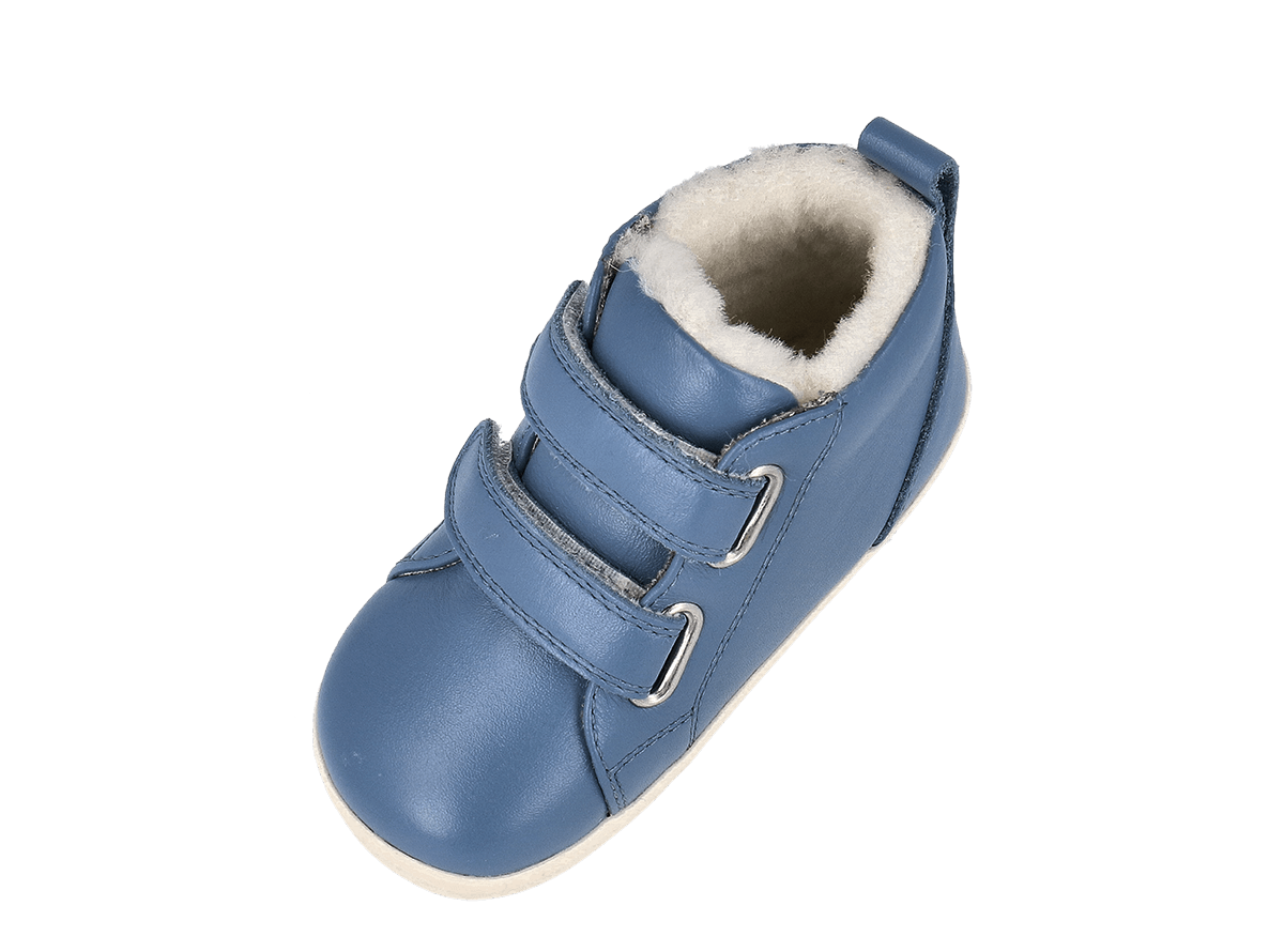 Bobux I Walk Grass Court High Arctic Elemental Blue Boots