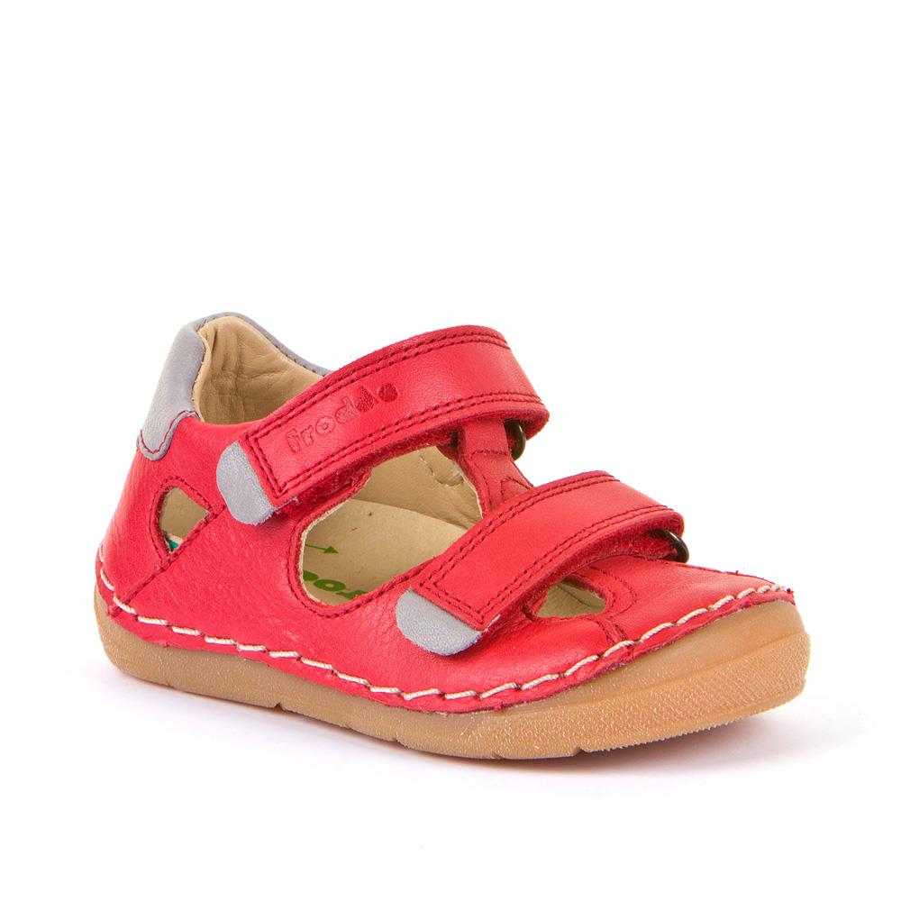 Froddo Closed Toe Sandals Red