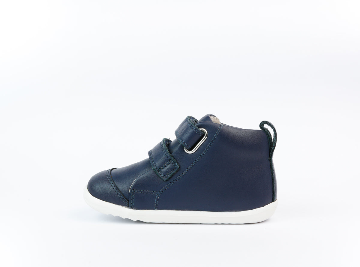 Bobux Step Up Hi Court Navy Trainers