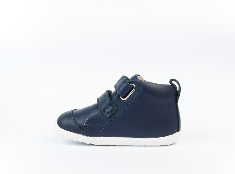 Bobux Step Up Hi Court Navy Trainers