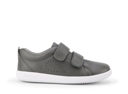 Bobux KP Grass Court Switch Smoke (Silver+Black) Trainers