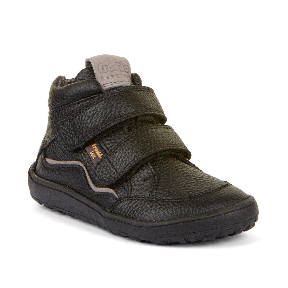 Froddo Barefoot Tex Autumn Black Leather Boots
