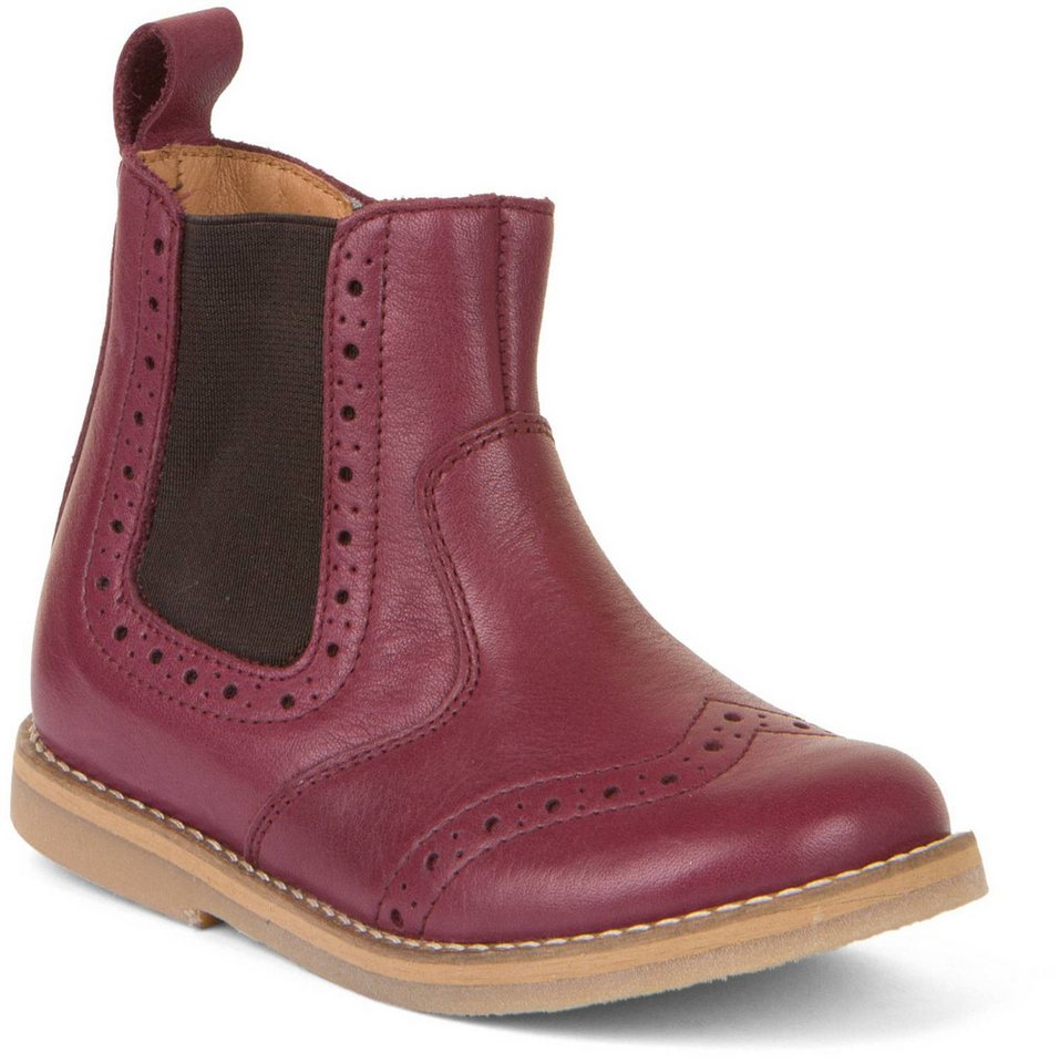 Froddo Wine Chelys Brogue Boots