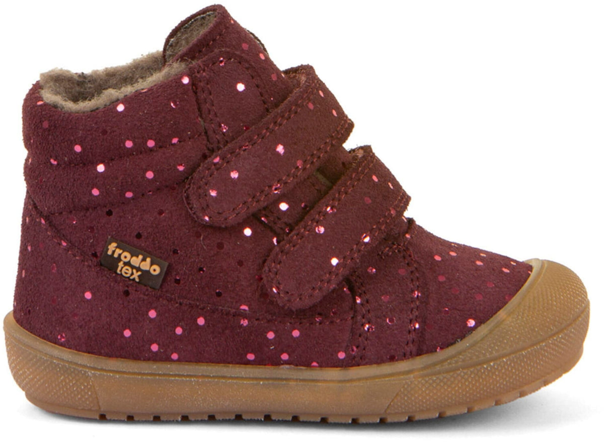 Froddo Ollie Tex Bordeaux Ankle Boots