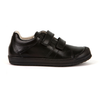 Froddo Black leather Velcro School Shoes